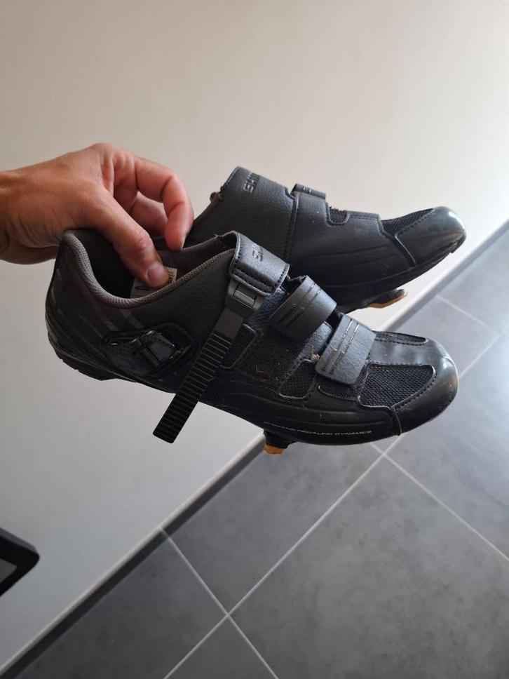 Raceschoenen shimano maat 43, Fietsen en Brommers, Fietsaccessoires | Fietskleding, Gebruikt, Dames, Heren, Schoenen, Ophalen