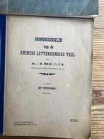 grondbeginselen van de Chinese leterkundige taal, Ophalen of Verzenden, Gelezen, Overige niveaus, Jos Mullie