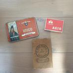 Anciennes boîtes à cigares, étain et carton, Comme neuf, Enlèvement ou Envoi