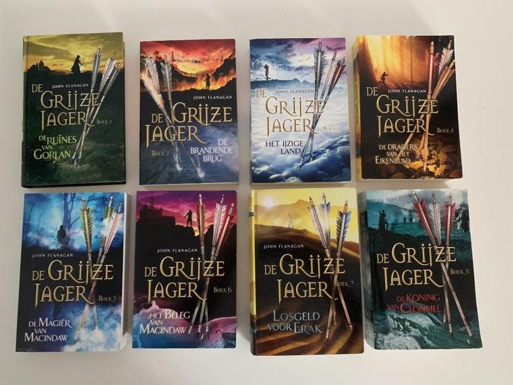 Grijze jager * deel 1-8  * john flanagan * +10 jaar, Boeken, Kinderboeken | Jeugd | 10 tot 12 jaar, Gelezen, Fictie, Ophalen of Verzenden