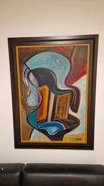 Detlef......pupowski...doek. (duitse kunstschilder), Antiek en Kunst, Kunst | Schilderijen | Modern, Ophalen of Verzenden