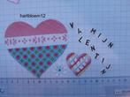 scrap bloemen vlinders knutselen communie valentijn hartjes, Hobby en Vrije tijd, Scrapbooking, Ophalen of Verzenden, Nieuw, Scrap