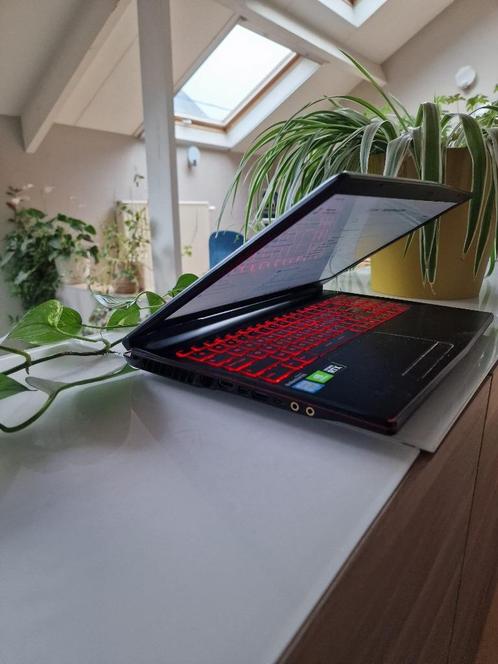 ordinateur portable MSI, Computers en Software, Windows Laptops, Gebruikt, 16 inch, SSD, 2 tot 3 Ghz, 16 GB, Azerty, Gaming, Ophalen
