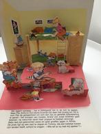 Vintage Pop-up boekje Thuis - Hemlerlin 1970, Boeken, Ophalen of Verzenden, Zo goed als nieuw, Luce Lagarde, Prentenboek