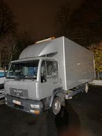 MAN met laadbak en lift, Zwart, MAN, 120 kW, Bedrijf