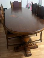 Eettafel + 6 stoelen, Huis en Inrichting, Ophalen, Gebruikt