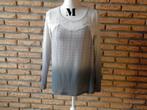 (209) - blouse femme t.M  grise  - rick cardona -, Maat 38/40 (M), Rick cardona, Ophalen of Verzenden, Grijs