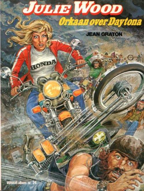 Julie Wood ‘Orkaan over Daytona’ - Harko uitgaven, Boeken, Stripverhalen, Zo goed als nieuw, Eén stripboek, Ophalen