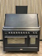 Luxe Fornuis Boretti Gas 120cm + Afzuigkap + Mtifunctioneel, Grill, Ophalen of Verzenden, Gas