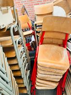 Vintage schoolstoelen en stapelstoelen perfecte staat, Ophalen