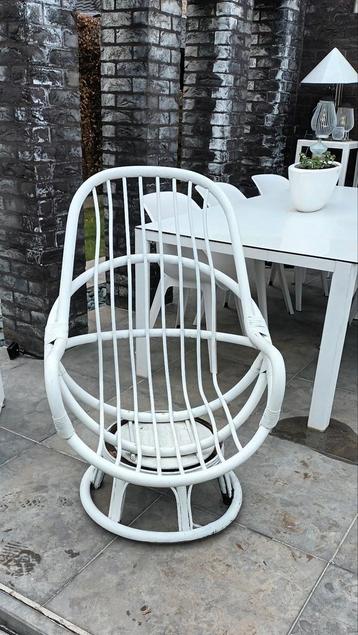 Chaise vintage avec coussin, Enlèvement, Comme neuf