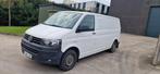 Vw Transporter T5 2.0 Tdi DSG met lang chassis, Auto's, Bestelwagens en Lichte vracht, Euro 5, Stof, Volkswagen, Wit