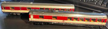 3288. 2 H0 Märklin restaurantauto's. beschikbaar voor biedingen