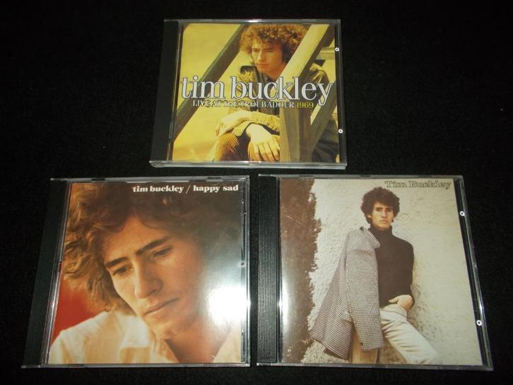 TIM BUCKLEY - 3CD's samen te koop in 1 Lot.  Jeff Buckley, CD & DVD, CD | Rock, Utilisé, Chanteur-compositeur, Envoi