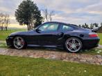 PORSCHE 996 TURBO HANDGESCHAKELD, Auto's, Porsche, 4 zetels, Zwart, Lederen bekleding, Zwart