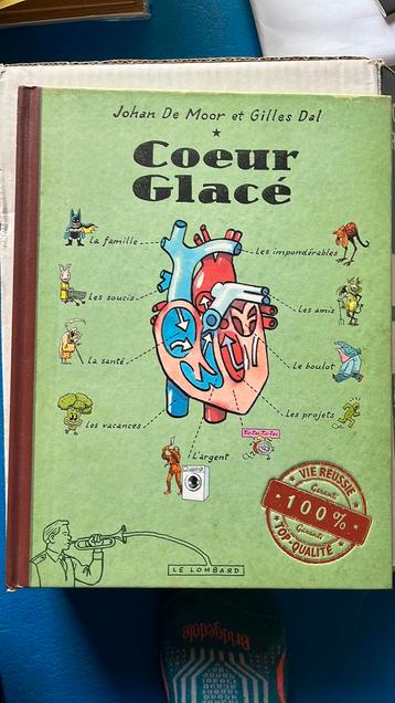 Graphic novel Coeur glace (Johan De Moor et Gilles Dal beschikbaar voor biedingen