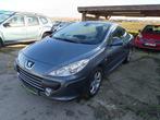 Peugeot 307 CC 2.0 HDi CABRIO /168000KM, Auto's, Peugeot, 4 zetels, Stof, Parkeersensor, Zwart