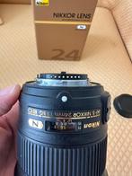 Nikon AF-S 24mm 1.8G, Audio, Tv en Foto, Foto | Lenzen en Objectieven, Ophalen of Verzenden, Zo goed als nieuw