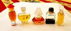 Lot Num.20- 5 miniatures de parfum Givenchy, Armani, Dali..., Miniature, Plein, Envoi, Neuf
