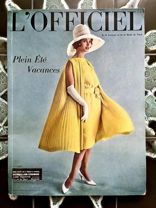 L'Officiel Magazine (N 471-472 - juin 1961), Collections, Revues, Journaux & Coupures, Journal ou Magazine, 1960 à 1980, Enlèvement ou Envoi