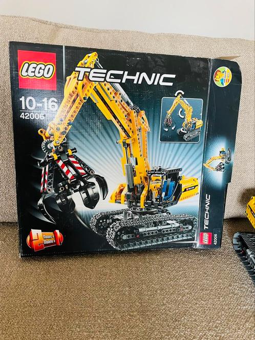 Lego Technic 42006  La Pelleteuse, Enfants & Bébés, Jouets | Duplo & Lego, Comme neuf, Lego, Ensemble complet, Enlèvement ou Envoi