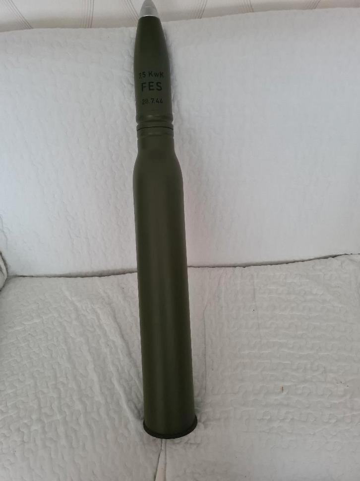 Decoratief houten kogel voor verzameling, Verzamelen, Militaria | Algemeen, Landmacht, Kunstobject, Ophalen of Verzenden