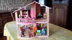 Maison modulable Pintoy+personnages+ accessoires.Voir photos, Ophalen of Verzenden, Gebruikt, Poppenhuis