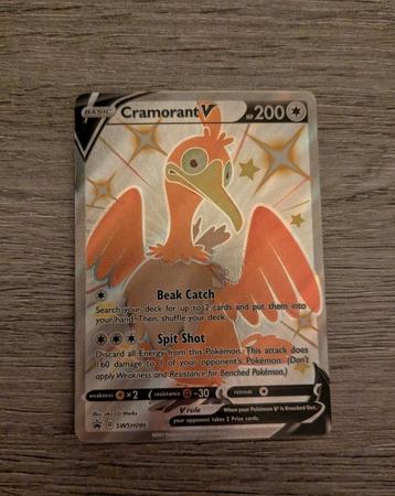 Full Art shiny Cramorant V  beschikbaar voor biedingen