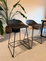 Zwarte barkrukken te koop, Maison & Meubles, Tabourets de bar, Enlèvement, Comme neuf