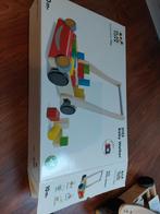 Loopkarretje met blokken, Enlèvement