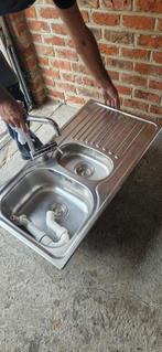 Lavabo de couizine avec roubinete, Huis en Inrichting, Keuken | Keukenelementen, Ophalen of Verzenden, Zo goed als nieuw