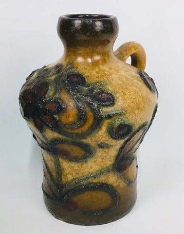 Strehla 9013 Vase en céramique design vintage RDA, Enlèvement ou Envoi