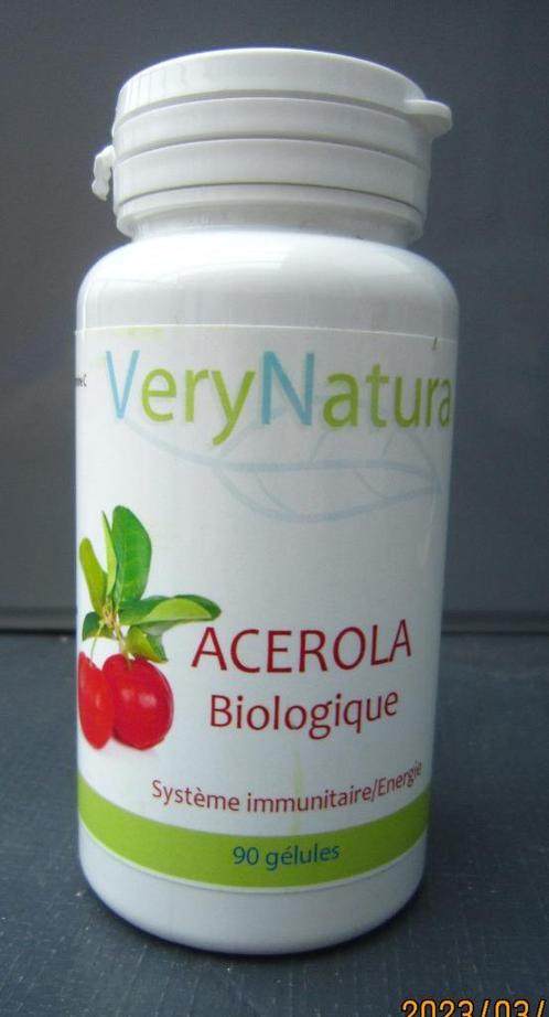 Complément alimentaire ACEROLA Bio de Very Natura (Neuf), Divers, Produits alimentaires, Envoi