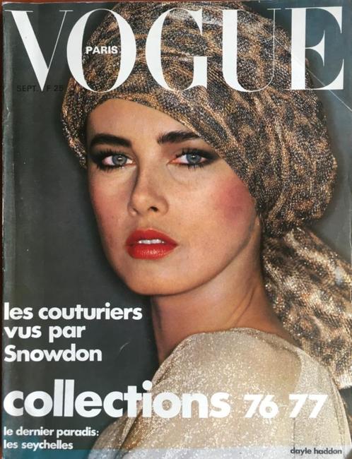Vogue Paris - Septembre 1976 - Vintage, Livres, Journaux & Revues, Utilisé, Magazine féminins, Envoi