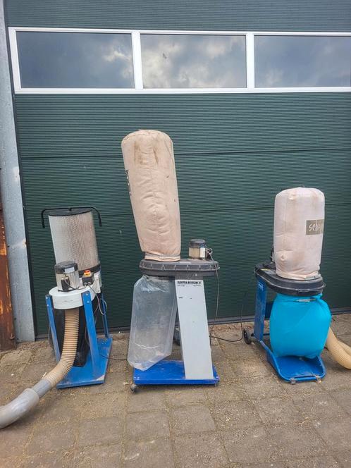 Verschillende houtmot en stof afzuigers, Doe-het-zelf en Bouw, Ventilatie en Afzuiging, Zo goed als nieuw, Afzuiger, Ophalen