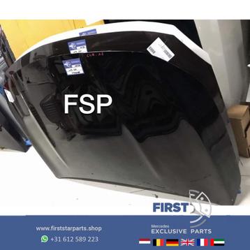 W117 C117 X117 CLA MOTORKAP ZWART Mercedes 2013-2018 ORIGINE beschikbaar voor biedingen