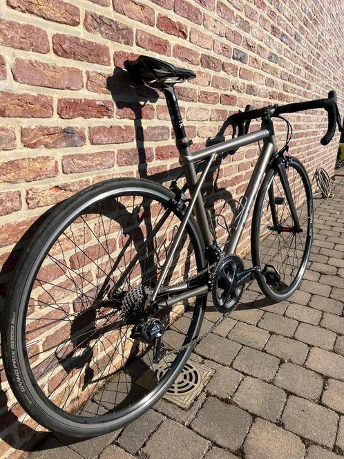 Koersfiets - Titanium frame GT Edge Ti - maat M, Fietsen en Brommers, Fietsen | Heren | Sportfietsen en Toerfietsen, Gebruikt