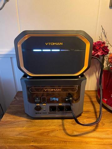 Powerstation 1500W met 1548Wh + 1548Wh Accu Thuisbatterij beschikbaar voor biedingen