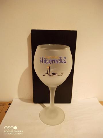 Oud bierglas Lupulus HiBernaTuS, Enlèvement ou Envoi, Comme neuf, Verre ou Verres, Autres marques