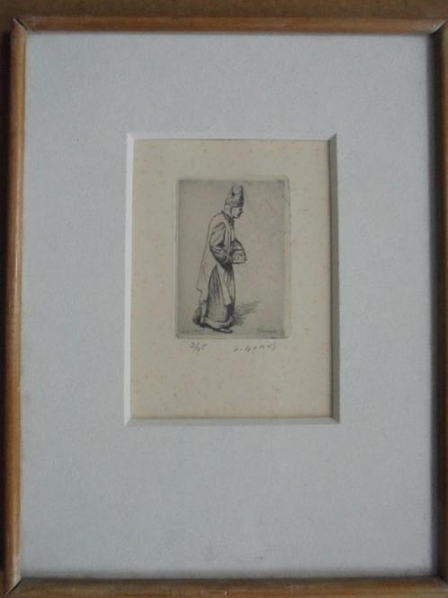 Jacques Gorus  1901 - 1981   Ets   Bisschop van Veurne, Antiek en Kunst, Kunst | Etsen en Gravures, Verzenden