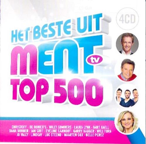 398 - MENT TV - HET BESTE UIT - TOP 500 - 4CD - NIEUW, Cd's en Dvd's, Cd's | Verzamelalbums, Nieuw in verpakking, Pop, Verzenden