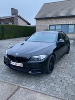 BMW 5 serie F10 van 2016 met 83000 km, Auto's, Automaat, Achterwielaandrijving, Zwart, Leder