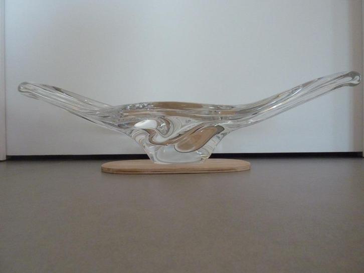 kristallen (fruit)schaal, Antiquités & Art, Antiquités | Verre & Cristal, Enlèvement ou Envoi