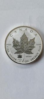 1 oz zilver maple leaf 2017 privy 150 jaar, Verzenden, Zilver, Losse munt, Zilver