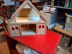 SPEELHUIS IN HOUT MET TOEBEHOEN, Kinderen en Baby's, Speelgoed | Buiten | Speelhuisjes, Ophalen, Zo goed als nieuw, Hout