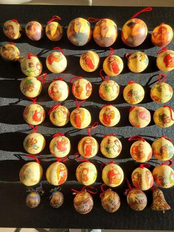 Vintage kerstballen (44 st) beschikbaar voor biedingen