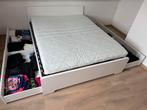 4 bedschuiven / lades op wieltjes voor onder bed Ikea Malm, Huis en Inrichting, Slaapkamer | Bedden, Ophalen