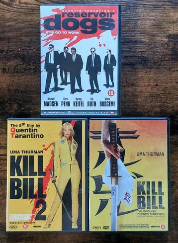 DVD - Quentin Tarantino - 3 stuks beschikbaar voor biedingen