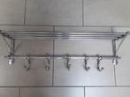 CHROOM KAPSTOK, Ophalen, Zo goed als nieuw, Metaal, Wandkapstok