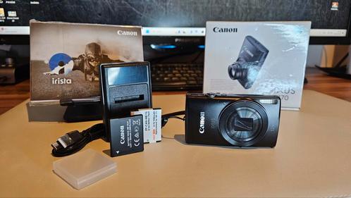 Canon Ixus 170 Point&shoot / 20 Megapixel /Compleet Set, TV, Hi-fi & Vidéo, Appareils photo numériques, Comme neuf, Compact, Canon